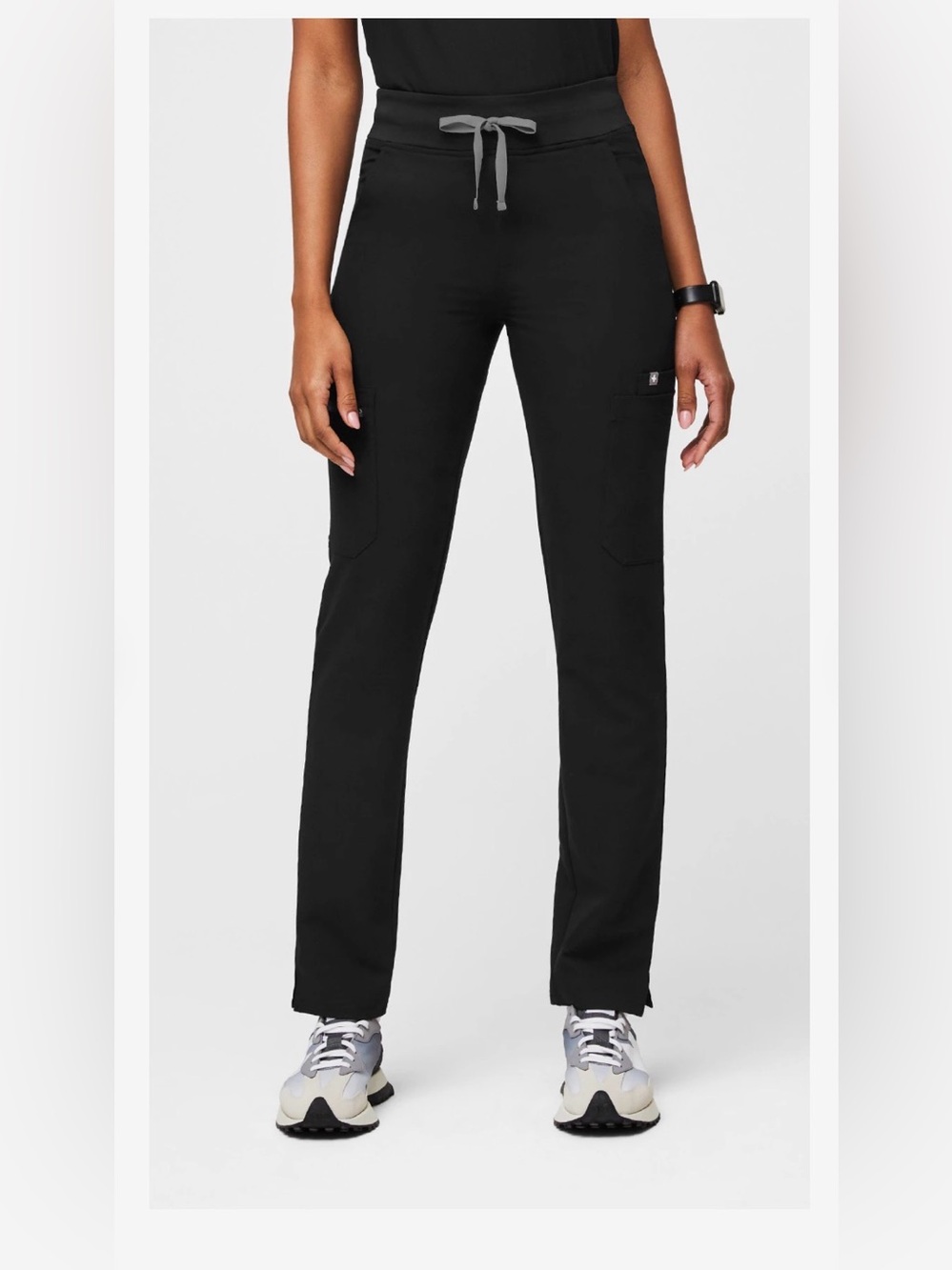 Yola High-Rise Slim Scrub Pant